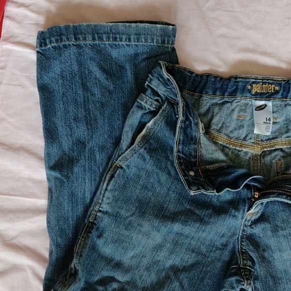 Old Navy boys adjustable waist painter denim jeans - Picture 5 of 8